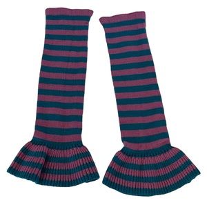 Matilda Jane Jazz Hans Striped Leg Warmers One Size